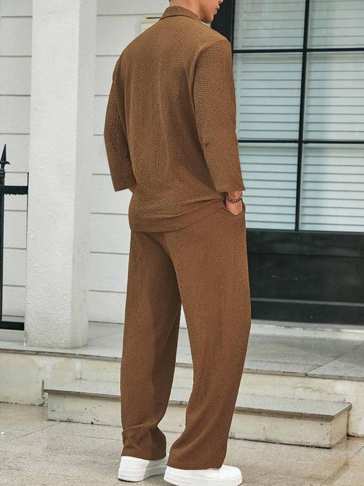 Pantalón Casual Ejecutivo para Hombre - Traje Commuter Moderno - Image 16