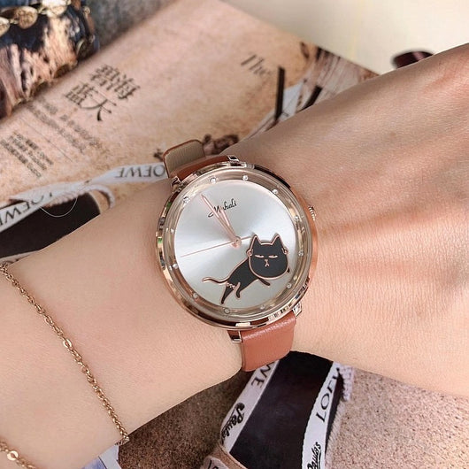 Reloj Elegante para Estudiantes - Diseño Moderno Gatito - Image 8