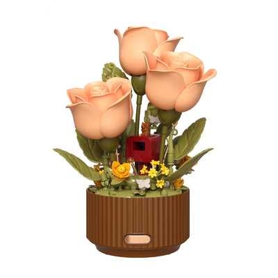 Bloques de Flores Preservadas con Movimiento - Regalo Perfecto para Enamorados - Image 7