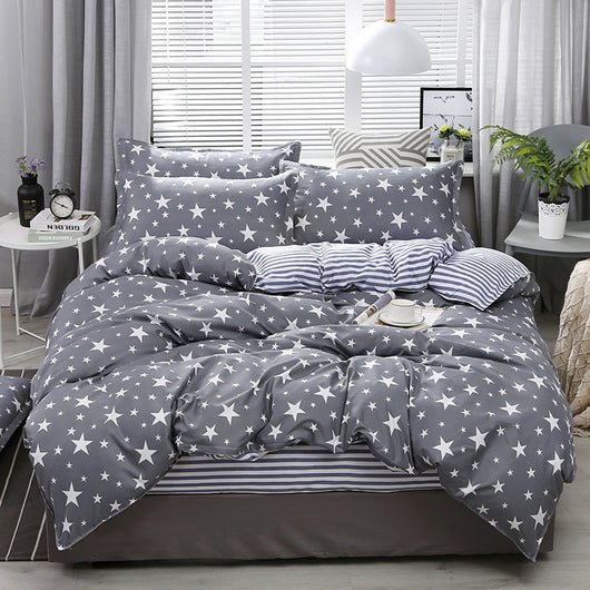 Ropa de Cama Poliéster con Estampado Simple para el Hogar - Image 20