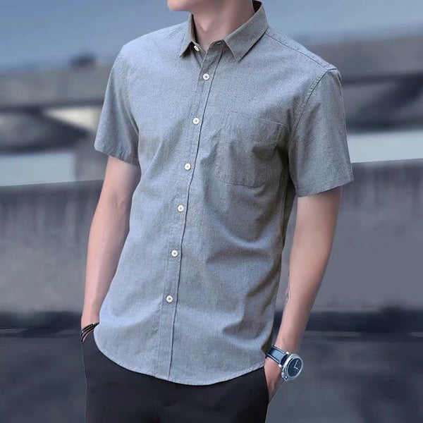 Camisa Manga Corta Moderna para Hombre - Estilo Verano