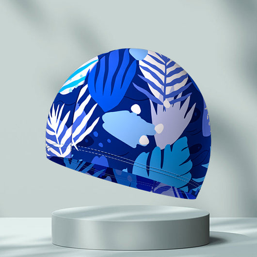 Gorro de Natación Elástico y Cómodo con Estampado Simple - Image 22