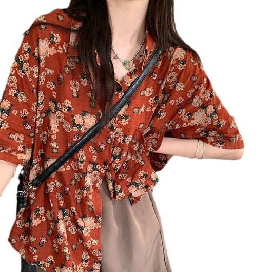 Camisa Floral Holgada Unisex - Comodidad y Estilo - Image 5
