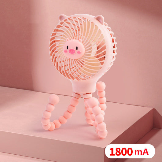 Ventilador Portátil Pulpo para Cochecito USB Silencioso con Carga Rápida - Image 3