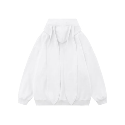 Cardigan de Algodón con Capucha y Orejas de Conejo para Mujer - Image 12