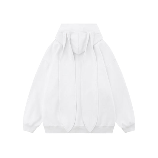 Cardigan de Algodón con Capucha y Orejas de Conejo para Mujer - Image 12