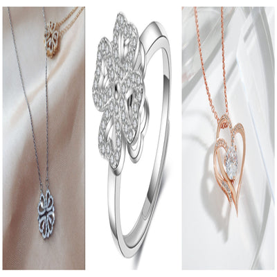 Collar Trébol de Cuatro Hojas Desmontable con Circones - Cadena Corta Multiuso para Mujer - Image 33