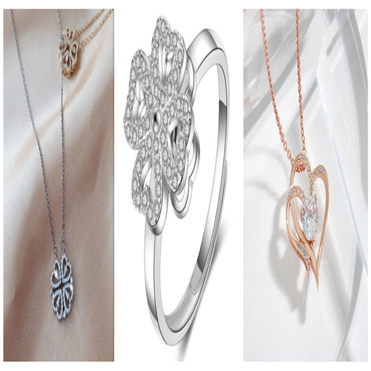 Collar Trébol de Cuatro Hojas Desmontable con Circones - Cadena Corta Multiuso para Mujer - Image 33