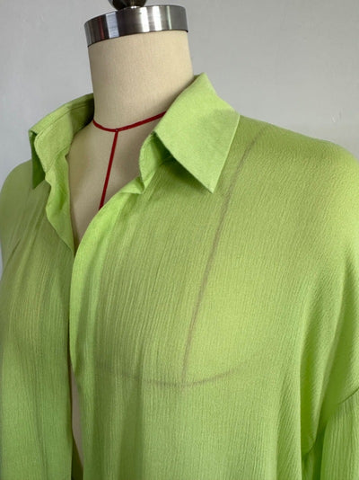 Conjunto de Blusa Suelta y Shorts Anchos con Solapas - Estilo Minimalista - Image 12