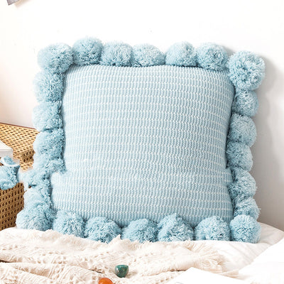 Almohada Decorativa de Punto para Sofá y Cama con Soporte Lumbar - Image 12