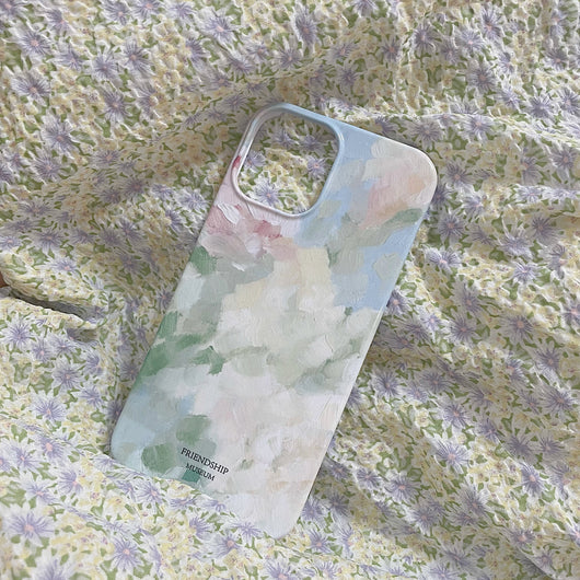 Funda de Celular Jardín en Óleo Artístico