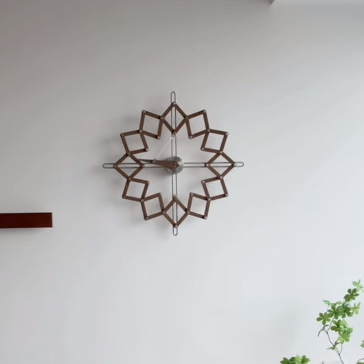 Reloj de Pared Dinámico con Diseño Irregular Moderno - Image 8