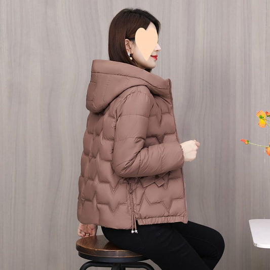 Abrigo Acolchado de Algodón para Mamás - Chaqueta Térmica Ligera