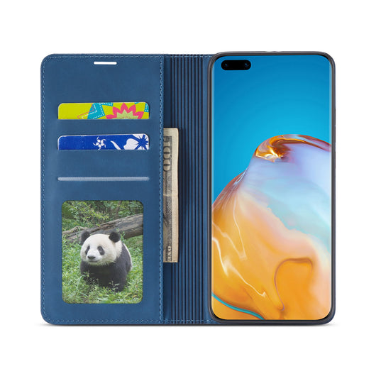 Funda Tipo Flip con Ranuras para Tarjetas - Carcasa Protectora para P40Pro - Image 19