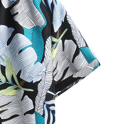 Camisas Hawaianas Estampadas para Hombre - Diseño Floral Moderno - Image 16
