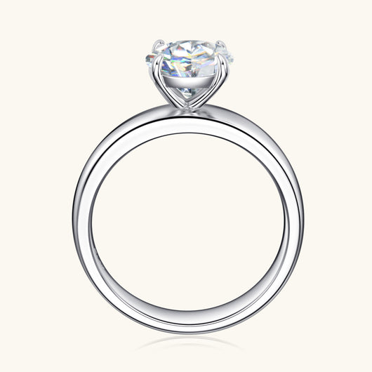Anillo de Boda Moissanita Diseño Europeo y Americano - Image 11