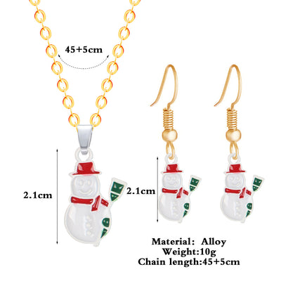 Conjunto de Collar y Aretes Navideños - Image 12