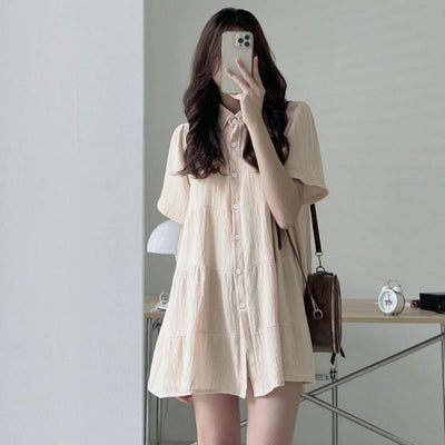 Vestido Camisero Plus Size Elegante para Mujer - Perfecto para Verano - Image 4