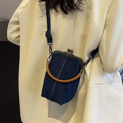 Bolsa Mensajera de Mezclilla Casual para Mujer - Image 5