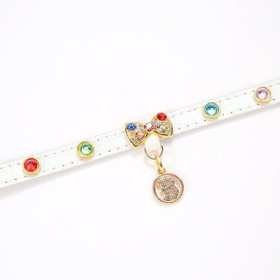 Collar para Gato con Moño de Diamantes y Aleación Elegante - Image 9