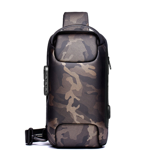 Mochila Crossbody Impermeable Antirrobo para Hombre - Bolsa de Viaje Oxford Multifunción - Image 11