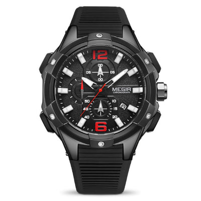 Reloj Deportivo Multifunción con Calendario Grande, Resistente al Agua y Correa de Silicona - Image 3