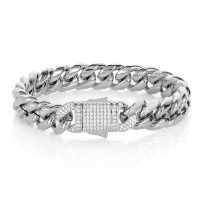 Pulsera de Acero Titanio y Oro 18k para Hombre - Image 5