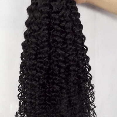 Peluca de Cabello Natural Brasileño 22 Pulgadas - Negro Azabache Premium - Image 13