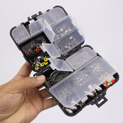 Set de 160 Piezas de Anzuelos Giratorios con Plomada para Pesca - Image 8
