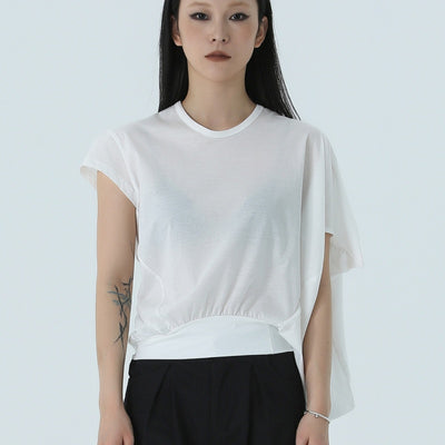 Playera Irregular de Manga Corta - Colección Verano - Image 10