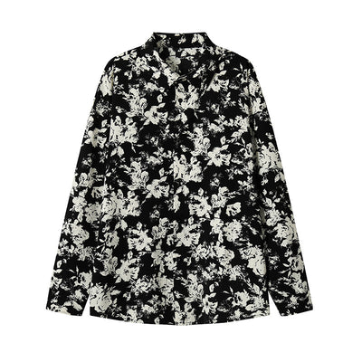 Camisa Manga Larga Ice Silk Estampada para Hombre - Image 5