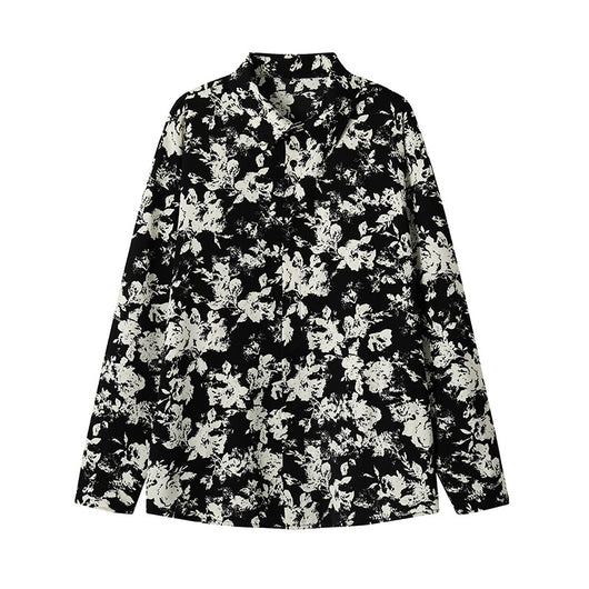 Camisa Manga Larga Ice Silk Estampada para Hombre - Image 5