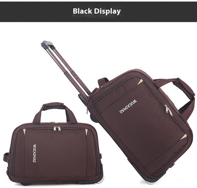 Maleta Trolley de Tela Oxford Plegable para Viajes - Image 26