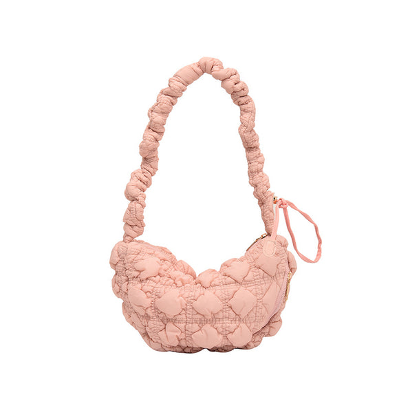 Bolso Bandolera Plisado Cloud - Versátil y Elegante para Todos tus Estilos