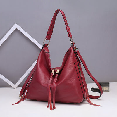 Bolso de Cuero para el Hombro Gran Capacidad - Image 4