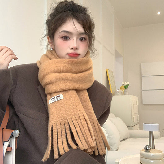 Bufanda de Flecos para Otoño e Invierno Mujer - Image 9