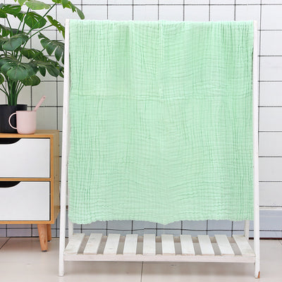 Toalla de Baño para Bebé con Acolchado Seersucker de Seis Capas - Image 4