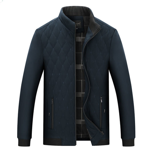 Chaqueta Acolchada Casual Ejecutiva para Hombre con Cuello Alto - Image 3