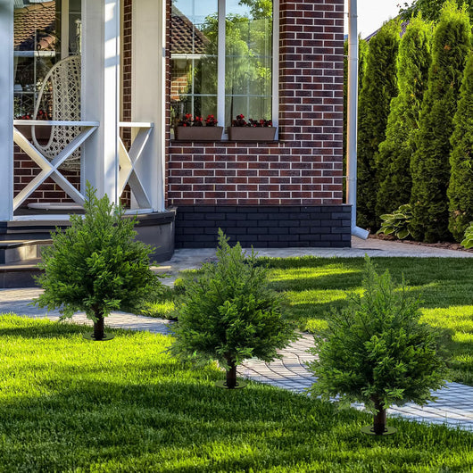 Jardín de Bonsái Decorativo con Plantas Artificiales - Image 2