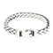Men's Dominant Vintage Country Tide Hand-woven Insert Buckle Type Chain 21.5cm