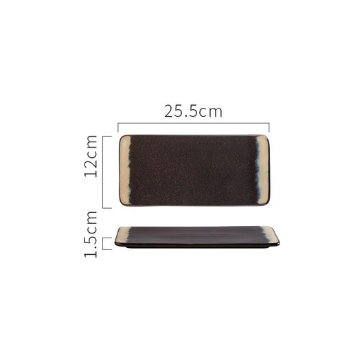Bandeja Rectangular de Cerámica para Sushi Japonesa - Image 19