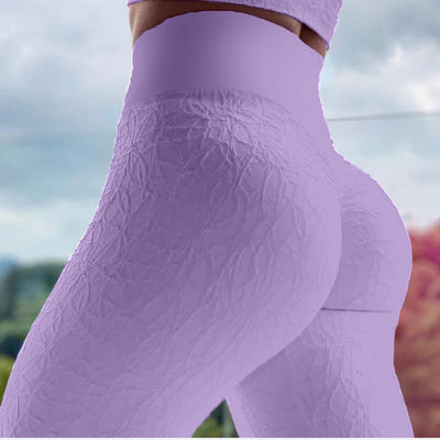 Pantalones Yoga Cintura Alta sin Costuras con Levantador de Glúteos - Image 11