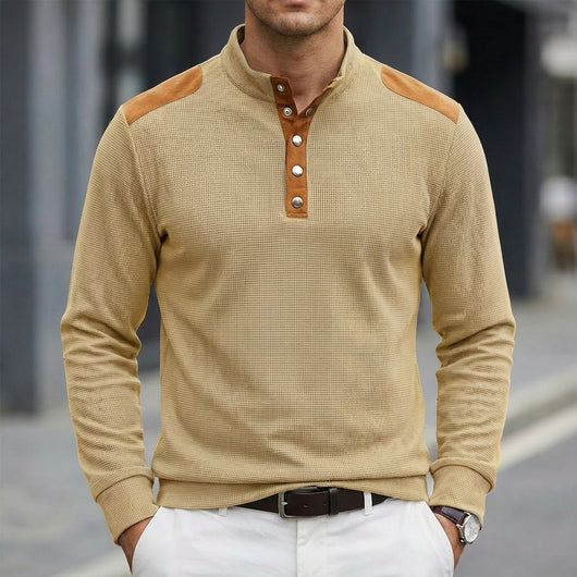 Sudadera Casual Hombre Transpirable de Color Sólido - Image 4