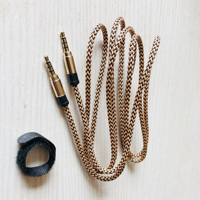 Cable de Audio Profesional para Vehículo con Malla de Nylon - Image 24