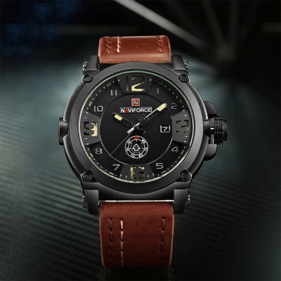Reloj NAVIFORCE 9099 para Hombre - Calendario, Resistente al Agua y Correa de Cuarzo - Image 31
