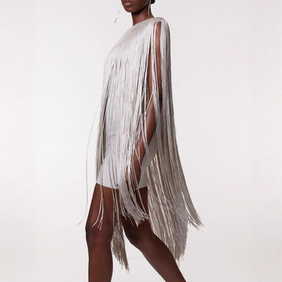 Vestido de Fiesta con Borlas Elegante y Divertido - Image 3