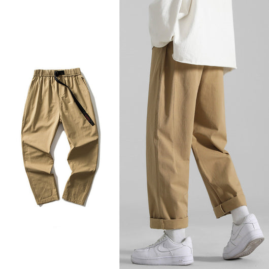 Pantalones Casuales Sueltos para Hombre - Tela Fina para Verano - Image 10