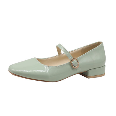 Zapatos de Tacón Cuadrado Grueso para Mujer - Image 5