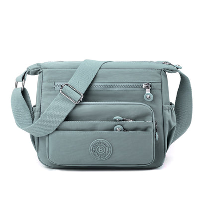 Bolsa Crossbody de Nylon Ligera con Gran Capacidad - Image 11