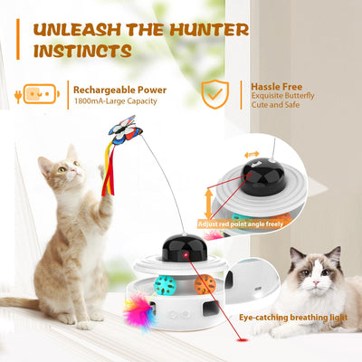 Juguete Interactivo Silencioso para Gatos con Motor Eléctrico - Image 4